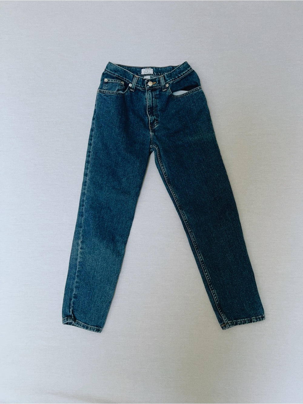 LOFT Dark Blue High-Rise Slim Jeans